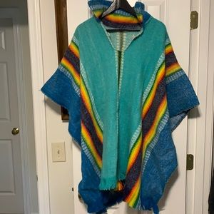 Authentic Baja poncho from Puerto Rico